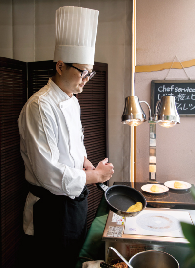 朝食ブッフェ
