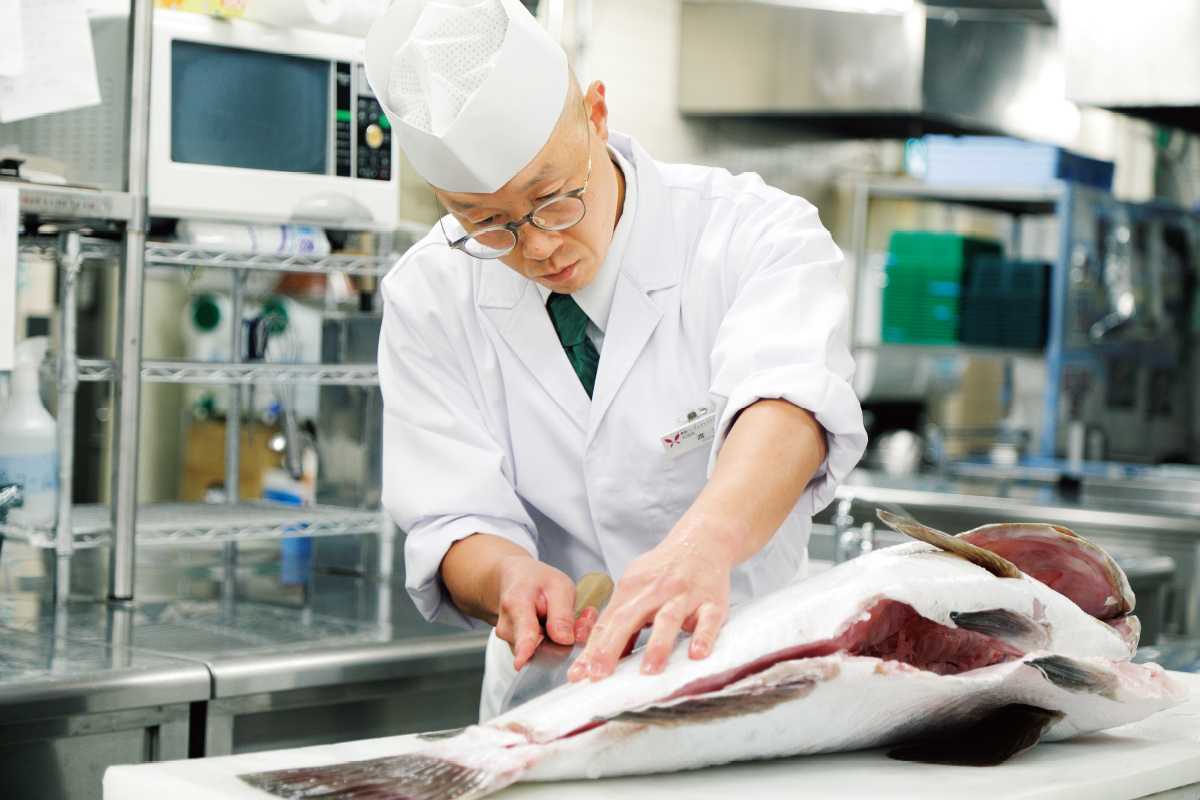 料理長 渡瀬 伸之