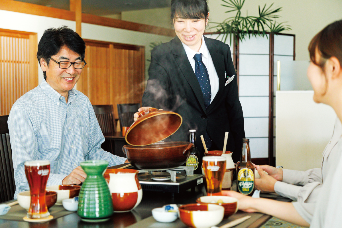 天然クエを和歌山の食材とさまざまな調理法で味わう