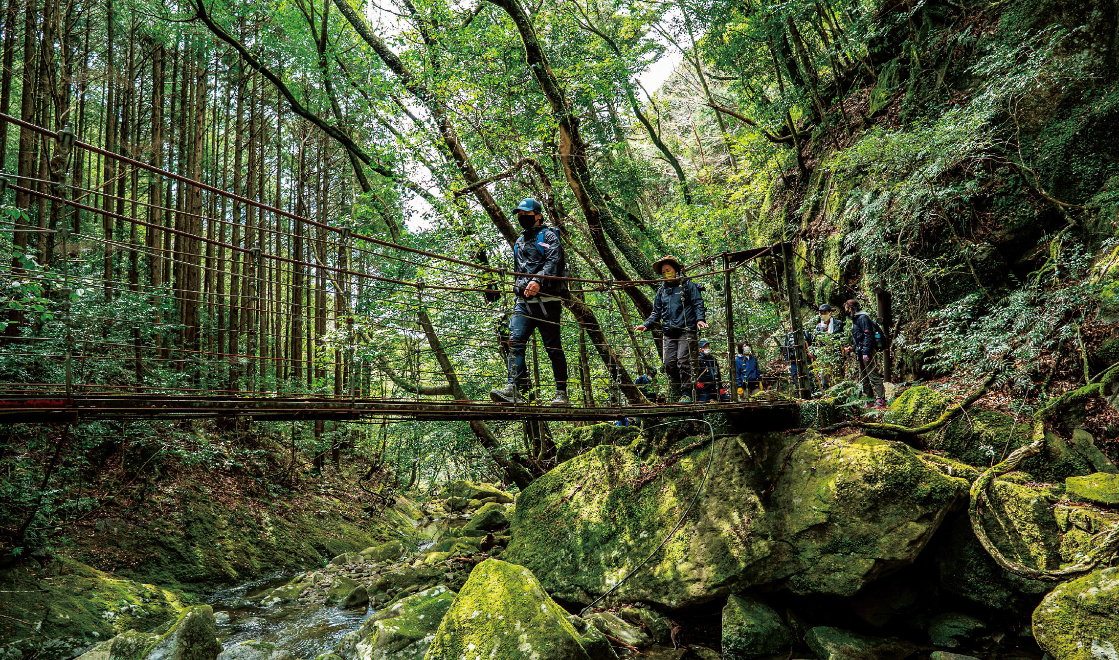 百間山渓谷