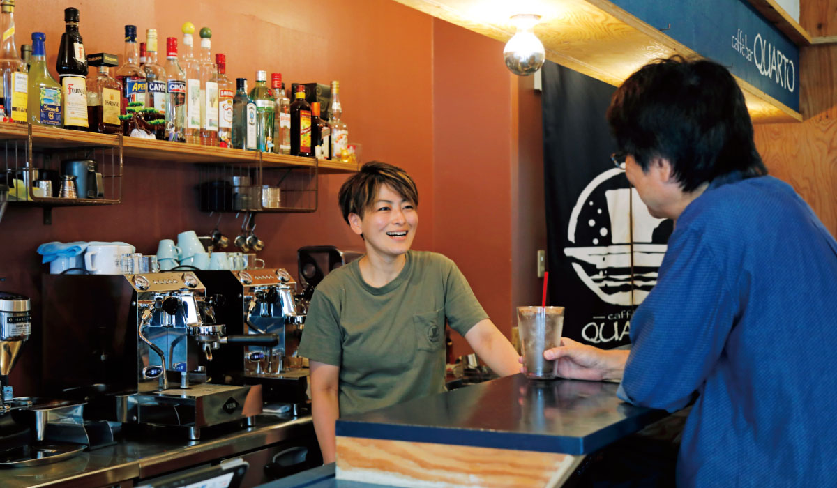 Caffé bar QUARTO（クアルト）