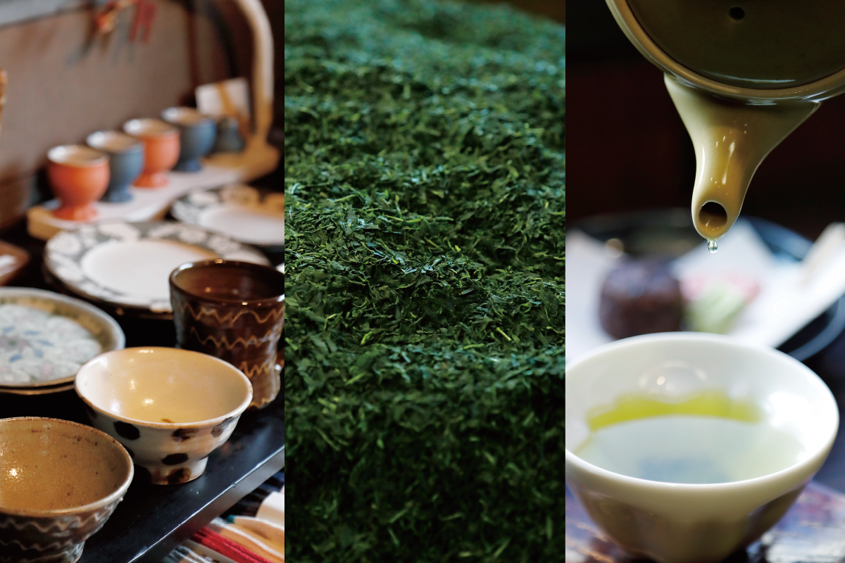 作家の手仕事と共に味わう、伊豆の銘茶
